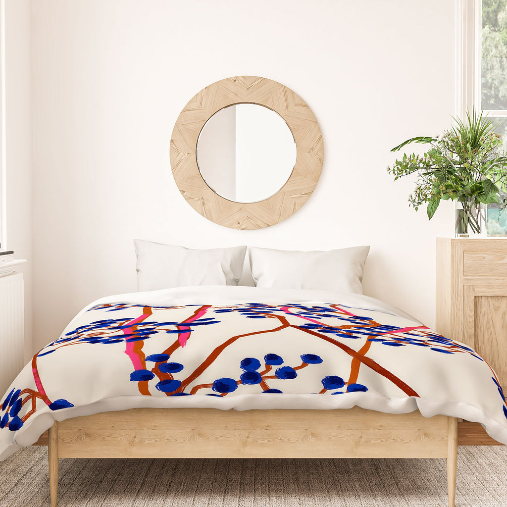 83 Oranges Berry Summer Duvet Cover