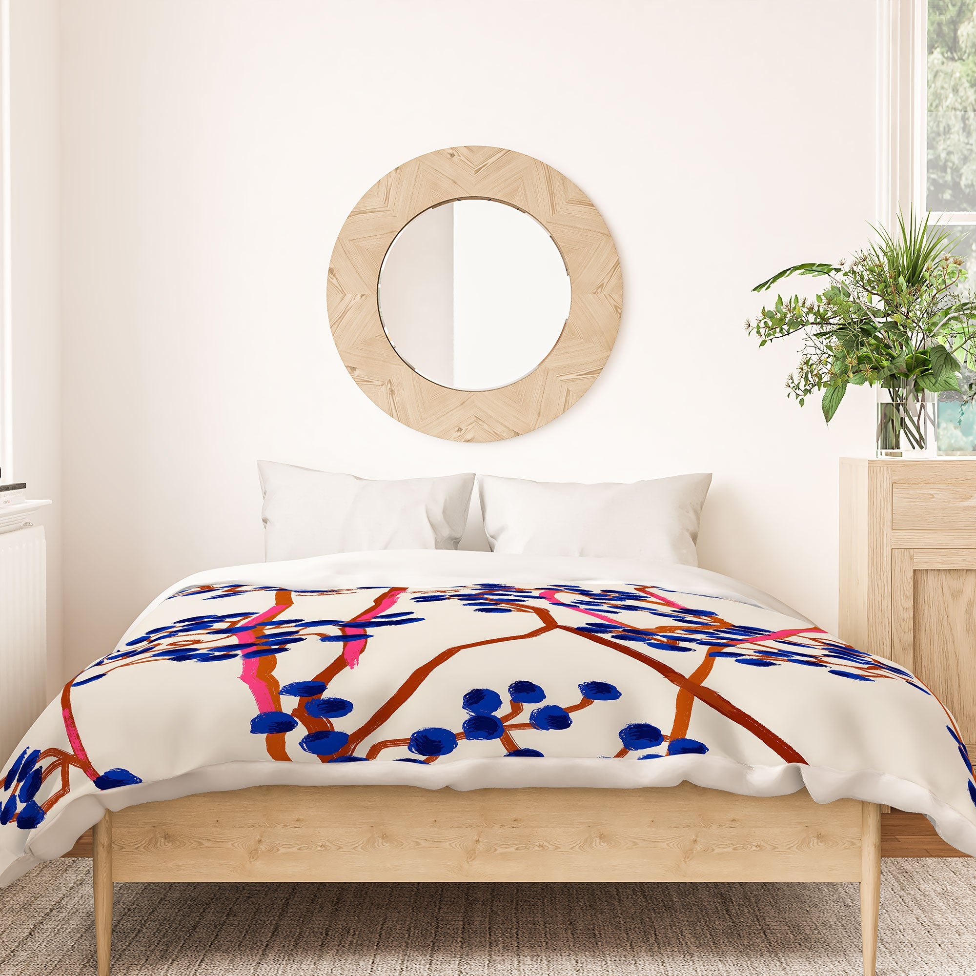 83 Oranges Berry Summer Duvet Cover