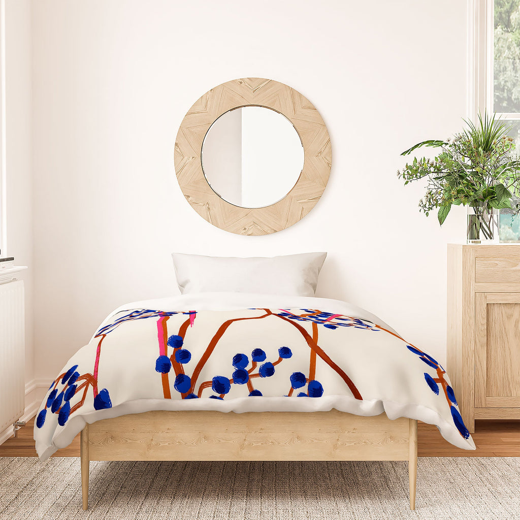83 Oranges Berry Summer Duvet Cover