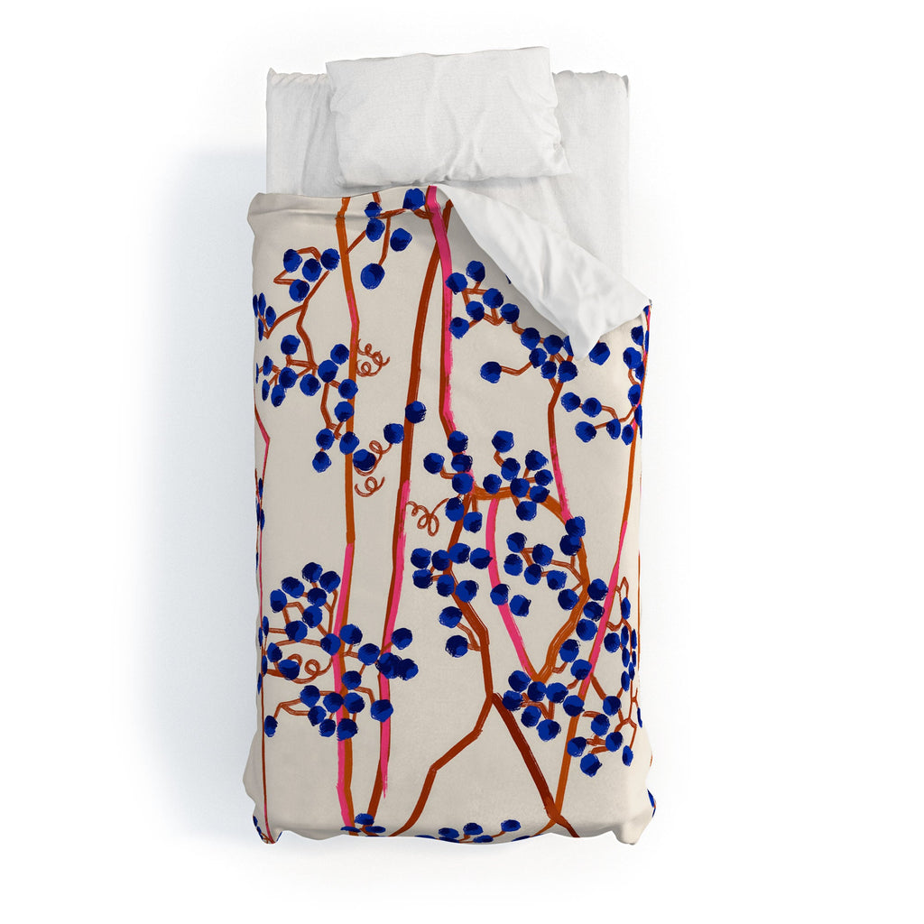 83 Oranges Berry Summer Duvet Cover