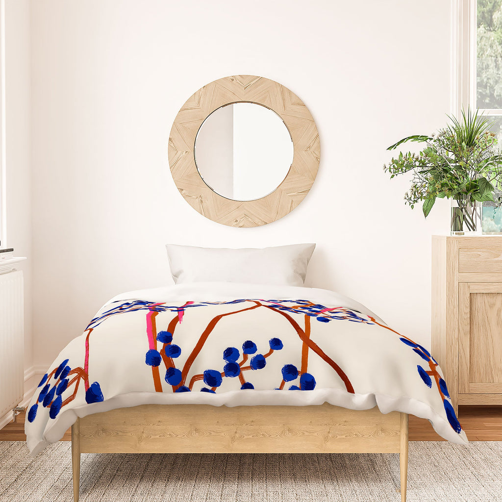83 Oranges Berry Summer Duvet Cover
