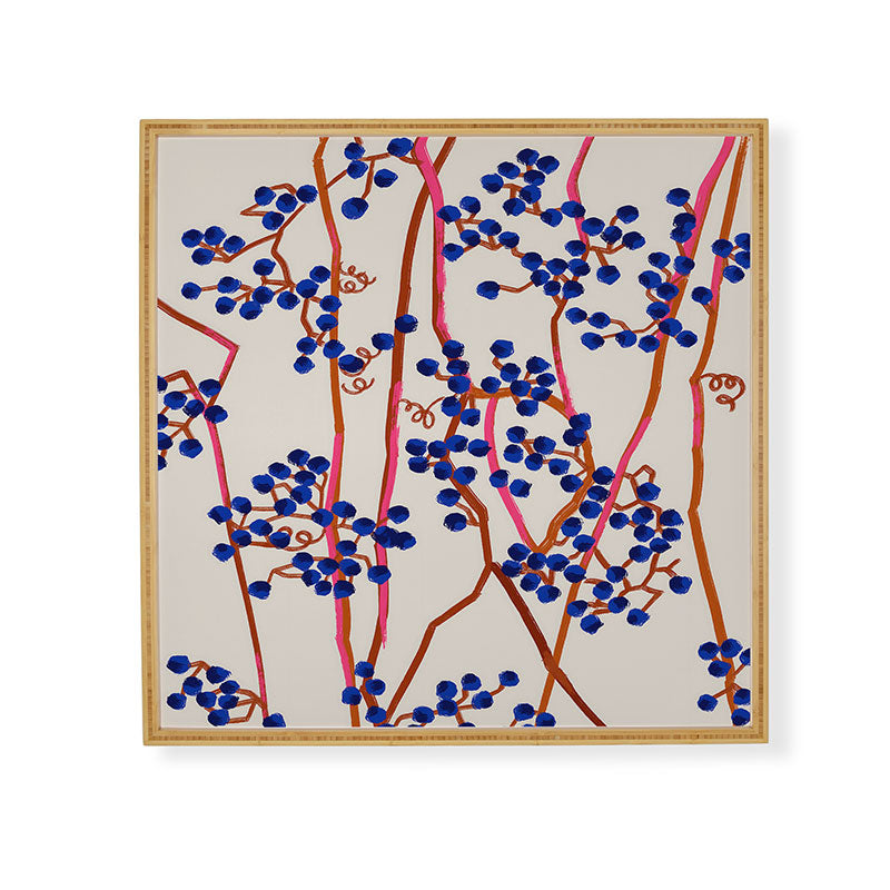 83 Oranges Berry Summer Framed Wall Art