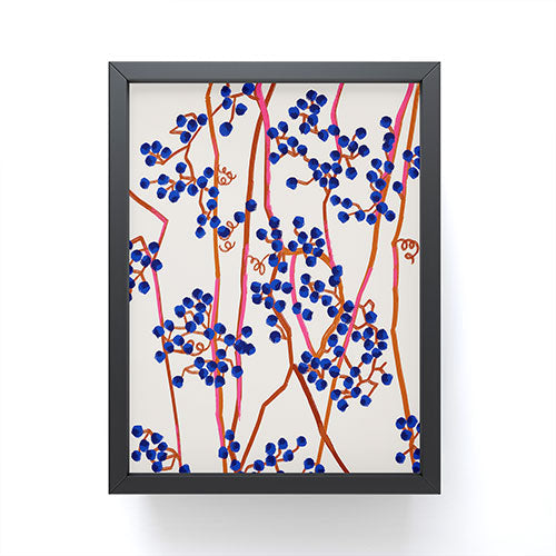 83 Oranges Berry Summer Framed Mini Art Print
