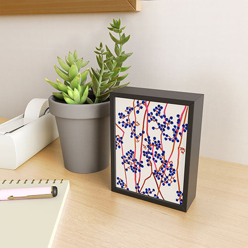 83 Oranges Berry Summer Framed Mini Art Print