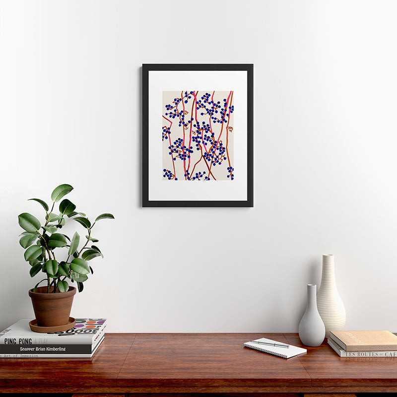 83 Oranges Berry Summer Framed Art Print
