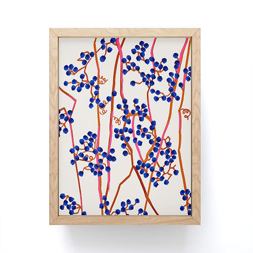 83 Oranges Berry Summer Framed Mini Art Print