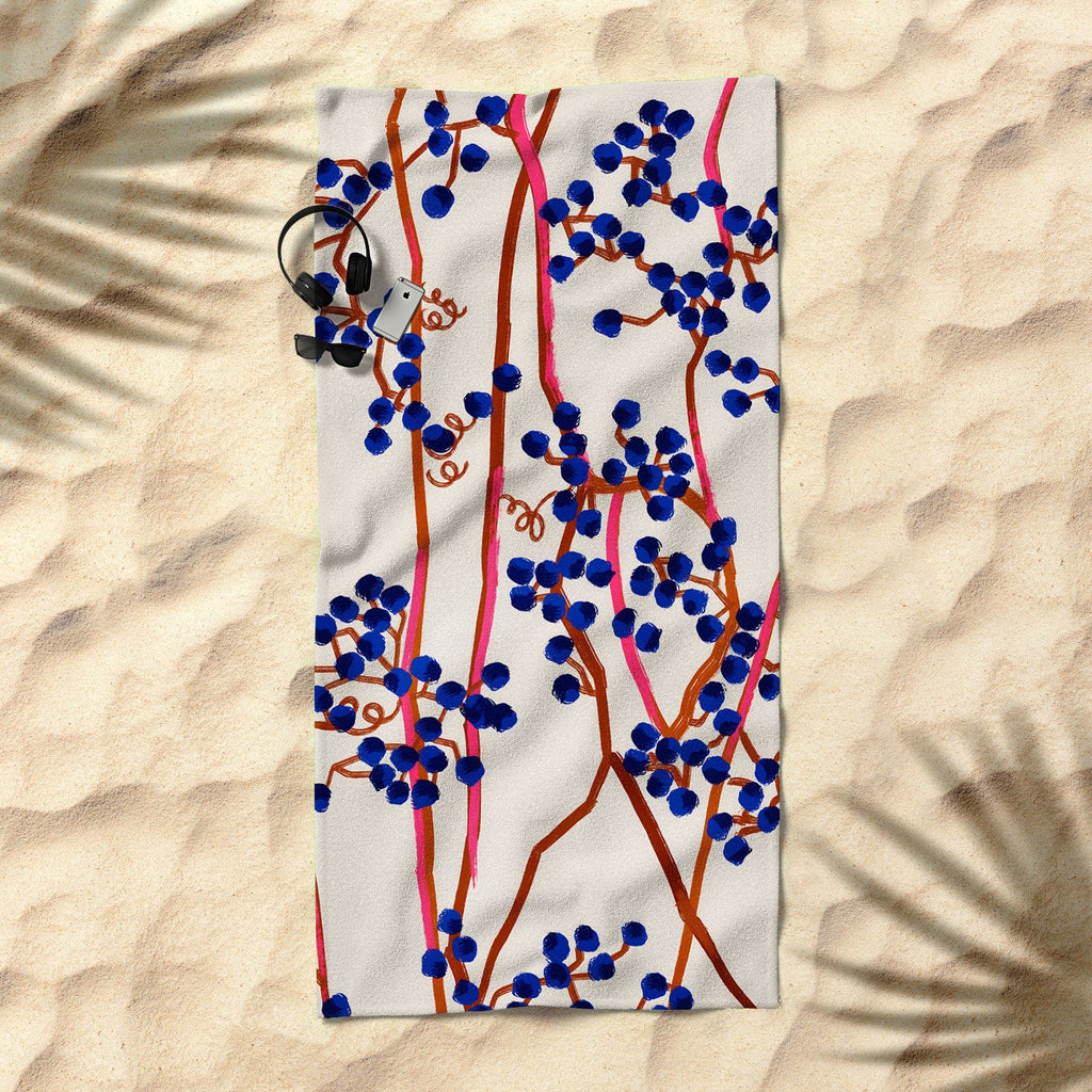 83 Oranges Berry Summer Beach Towel