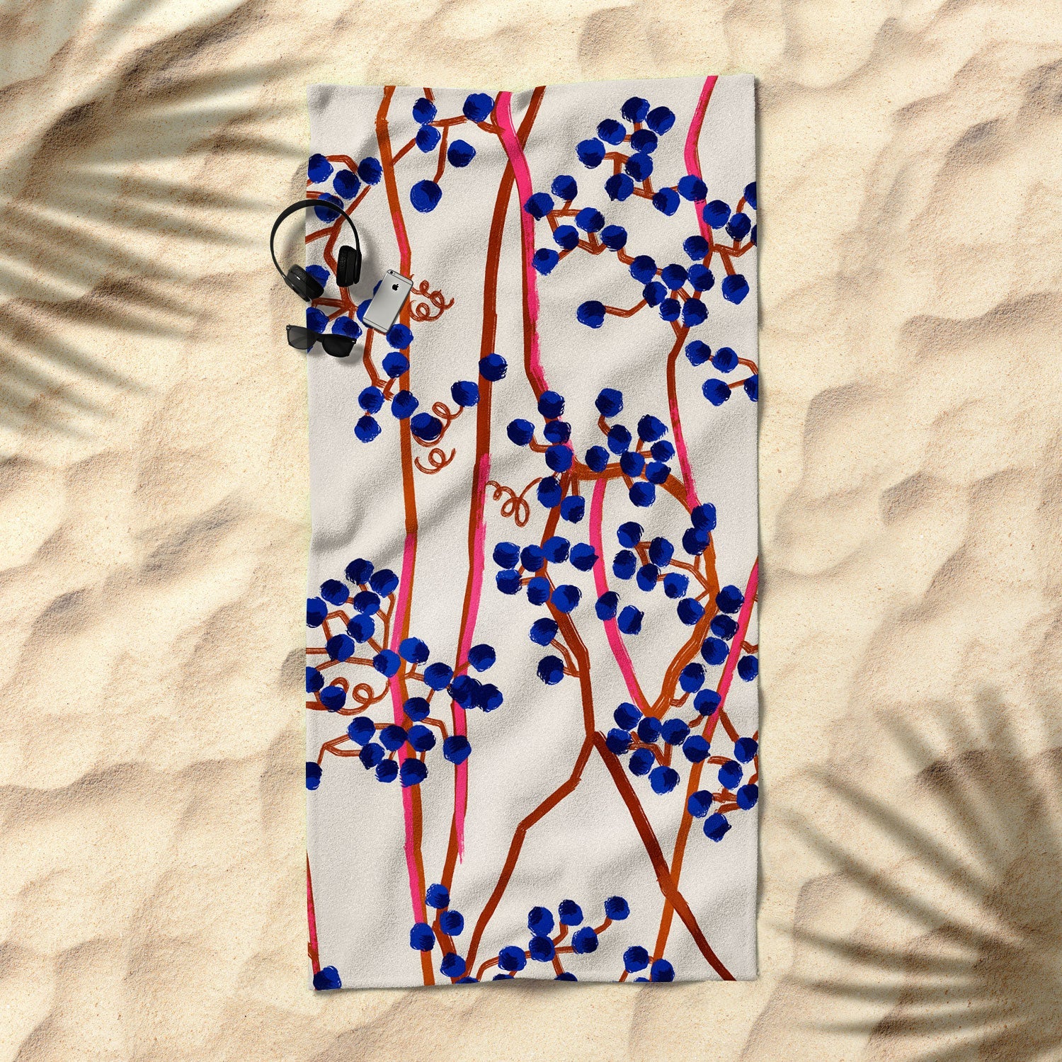83 Oranges Berry Summer Beach Towel