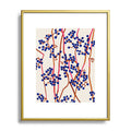83 Oranges Berry Summer Metal Framed Art Print