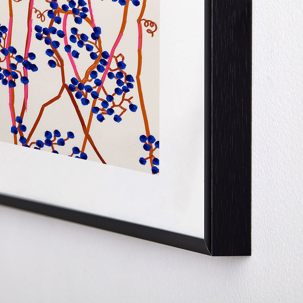 83 Oranges Berry Summer Metal Framed Art Print