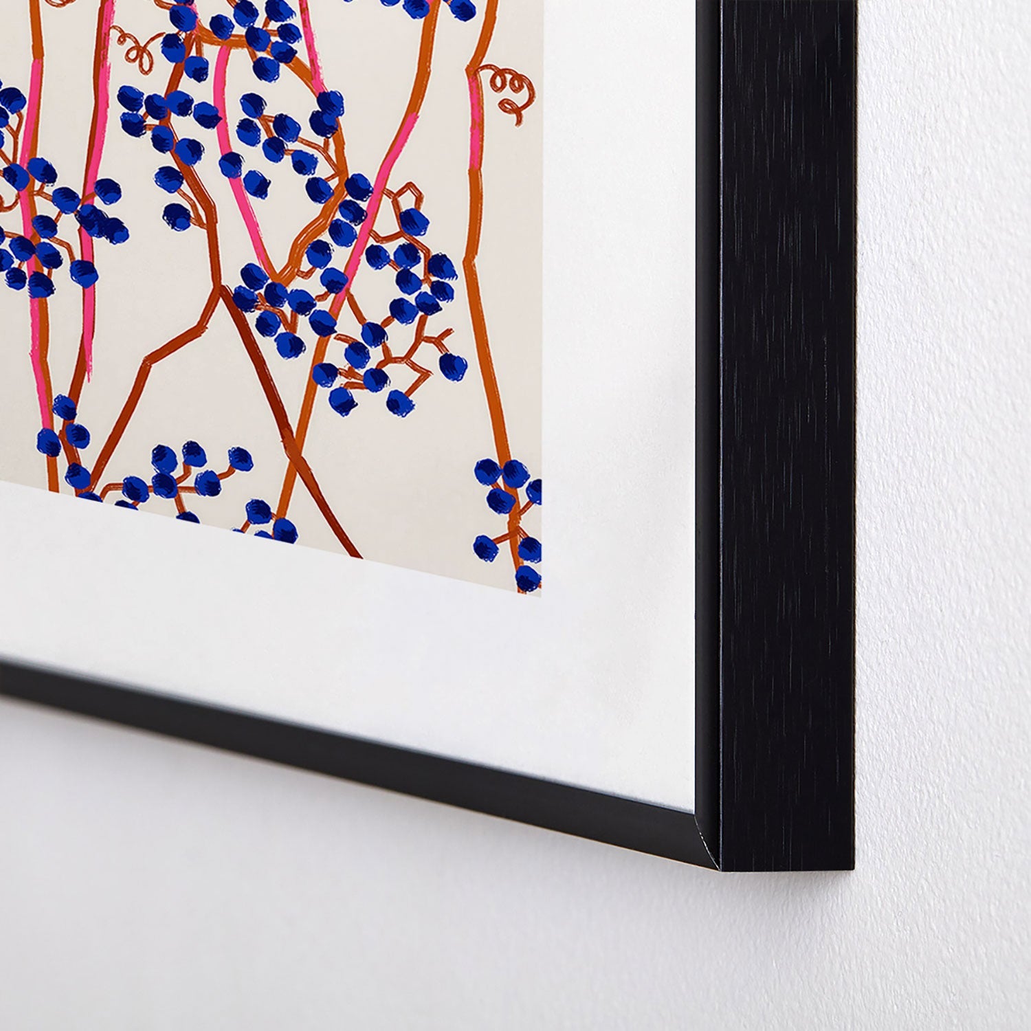 83 Oranges Berry Summer Metal Framed Art Print