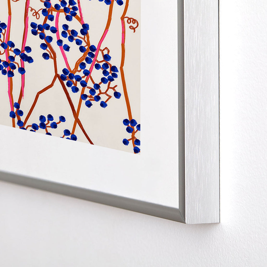 83 Oranges Berry Summer Metal Framed Art Print
