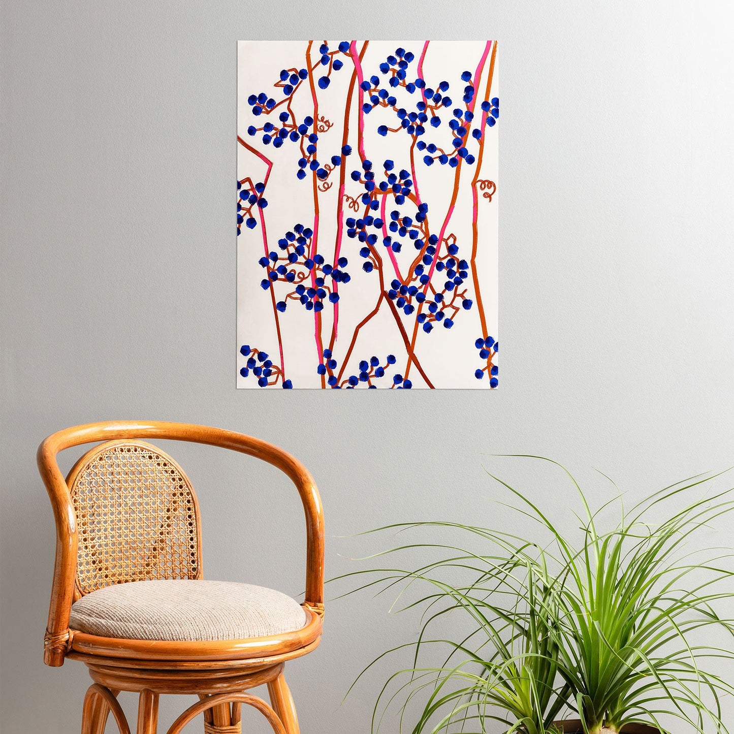 83 Oranges Berry Summer Poster