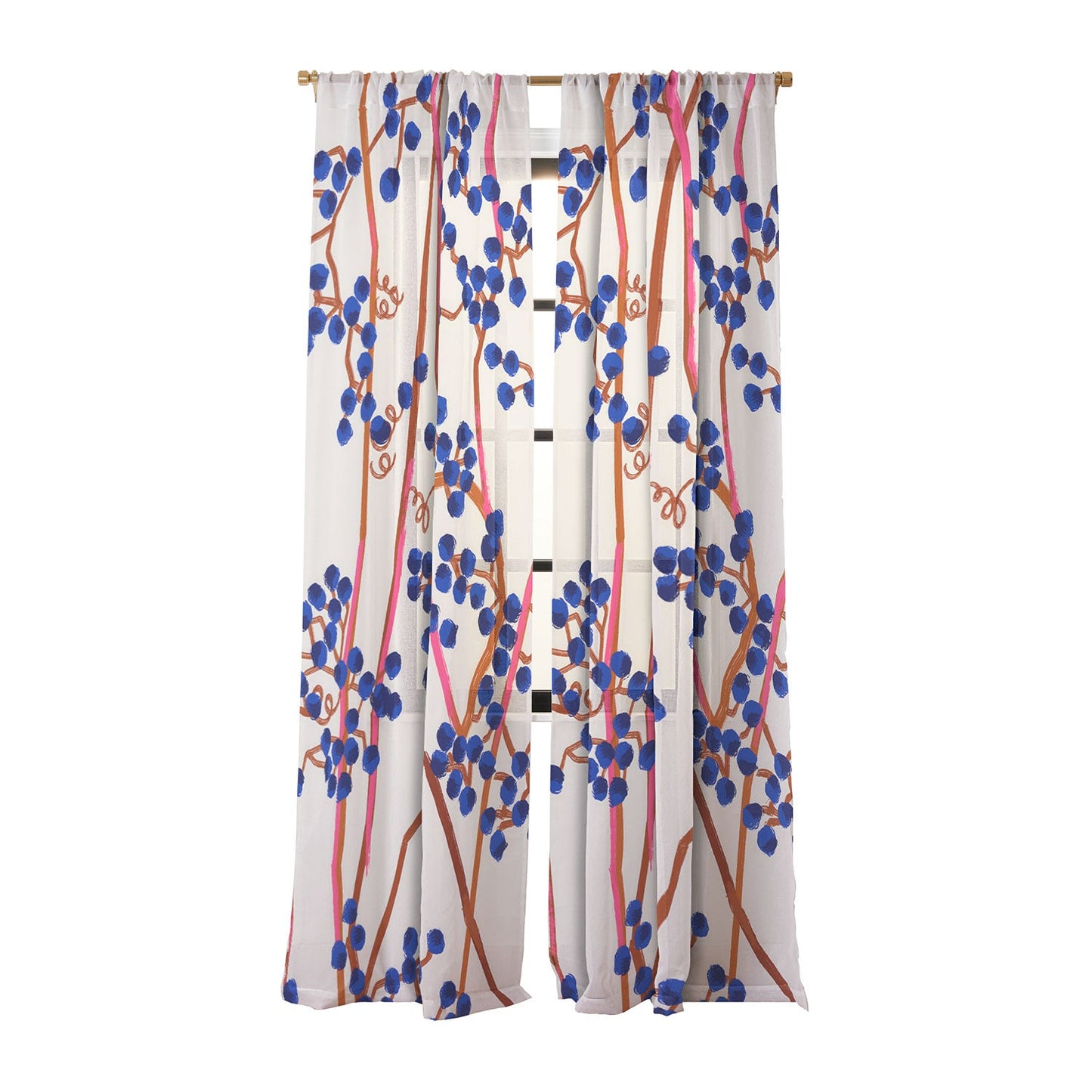 83 Oranges Berry Summer Sheer Non Repeat