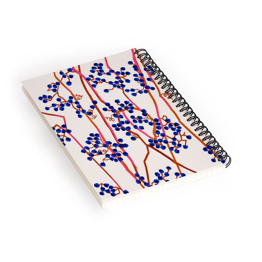 83 Oranges Berry Summer Spiral Notebook