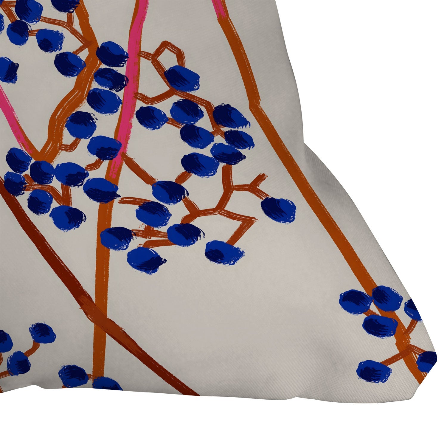 83 Oranges Berry Summer Outdoor Throw Pillow