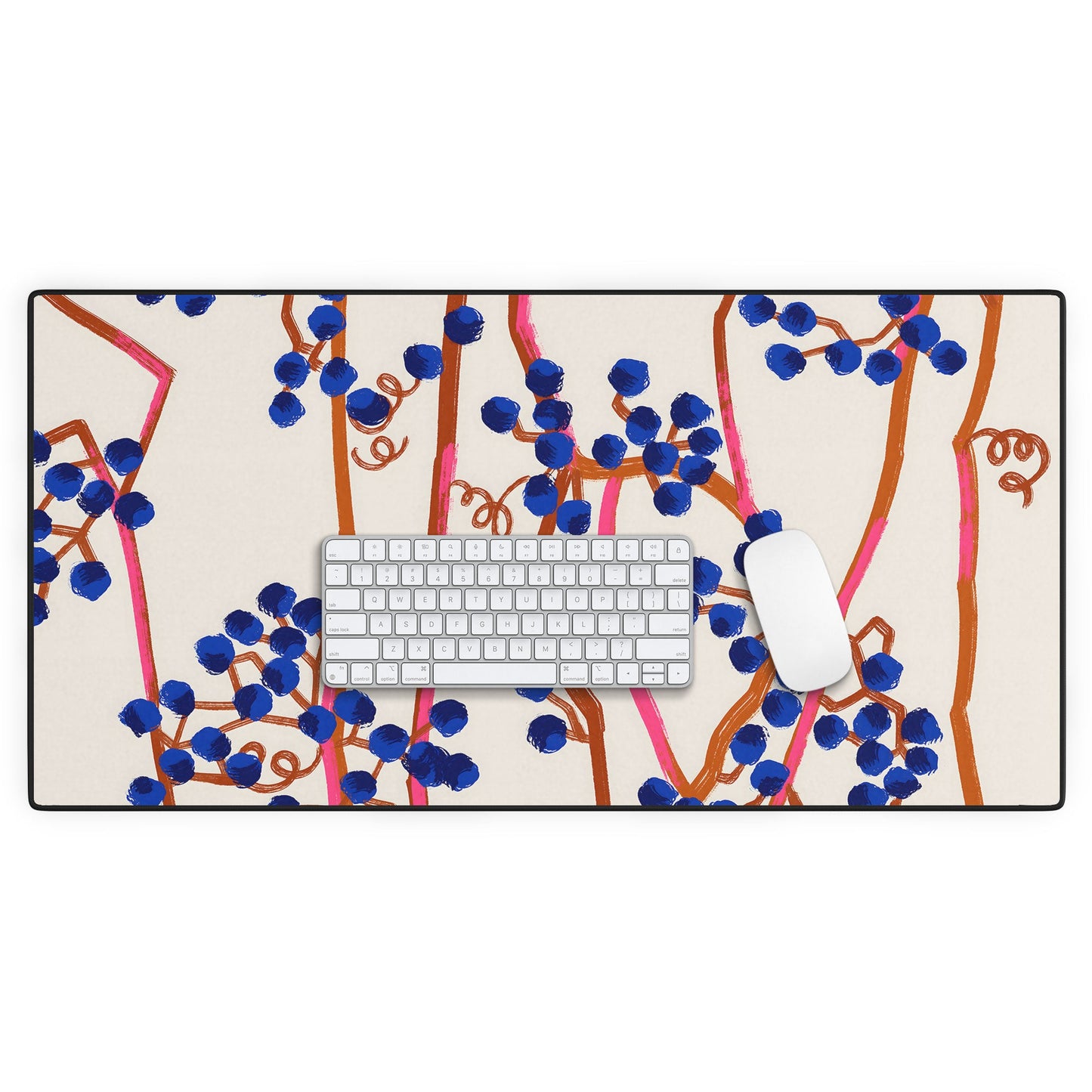 83 Oranges Berry Summer Desk Mat
