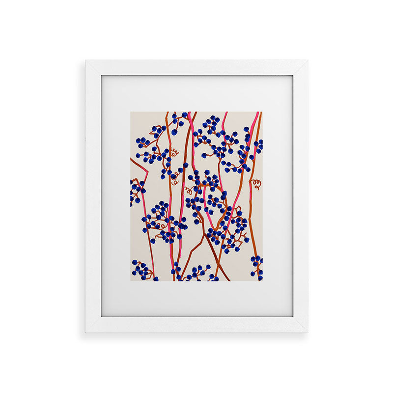 83 Oranges Berry Summer Framed Art Print