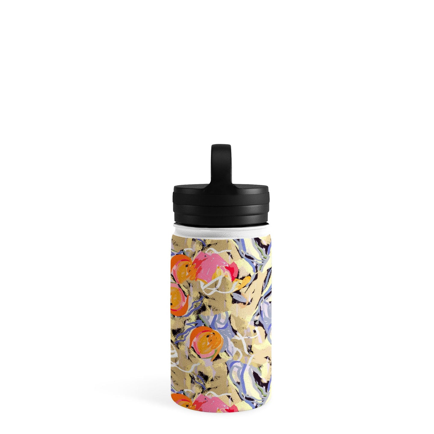 83 Oranges Blooms in The Butter Forest Water Bottle