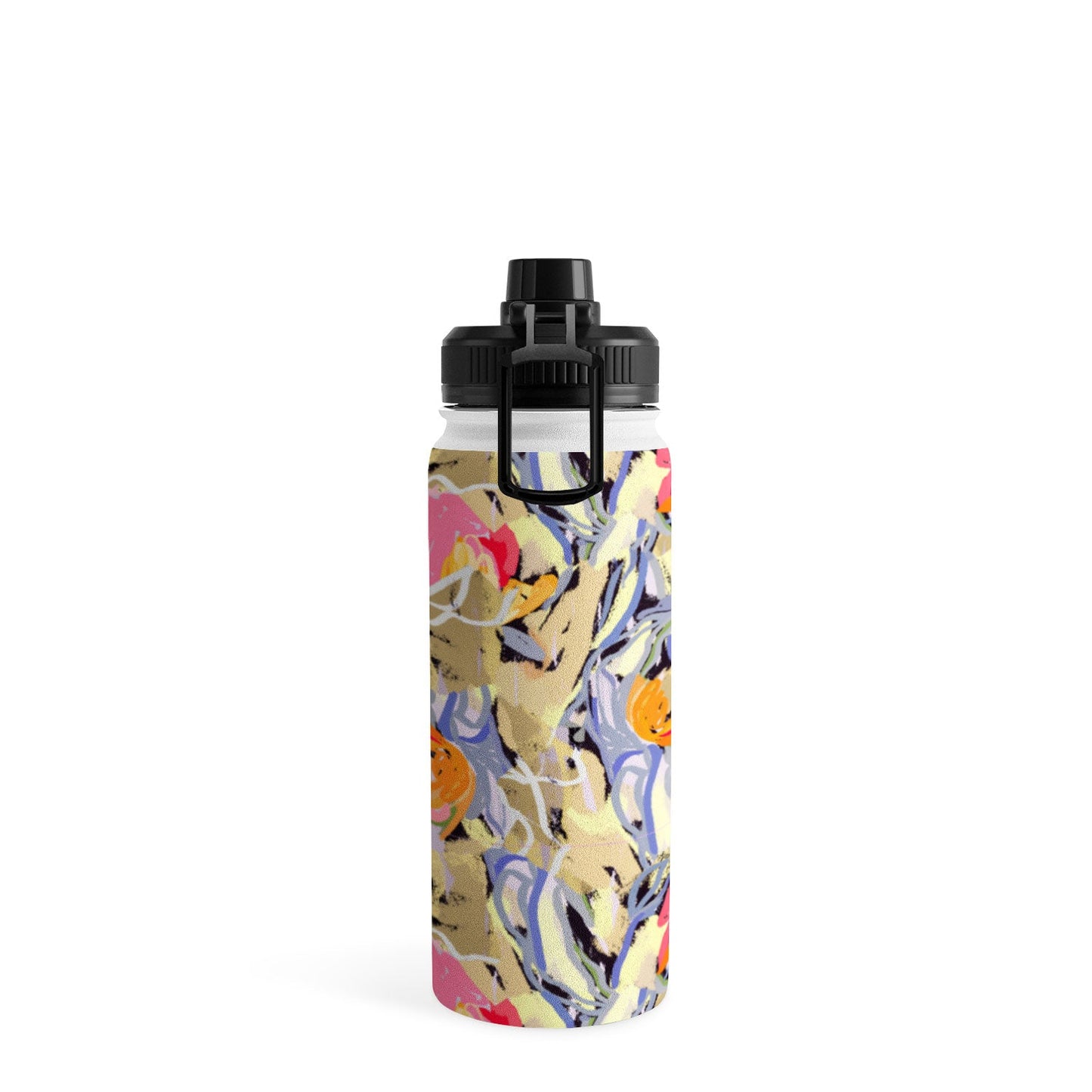 83 Oranges Blooms in The Butter Forest Water Bottle