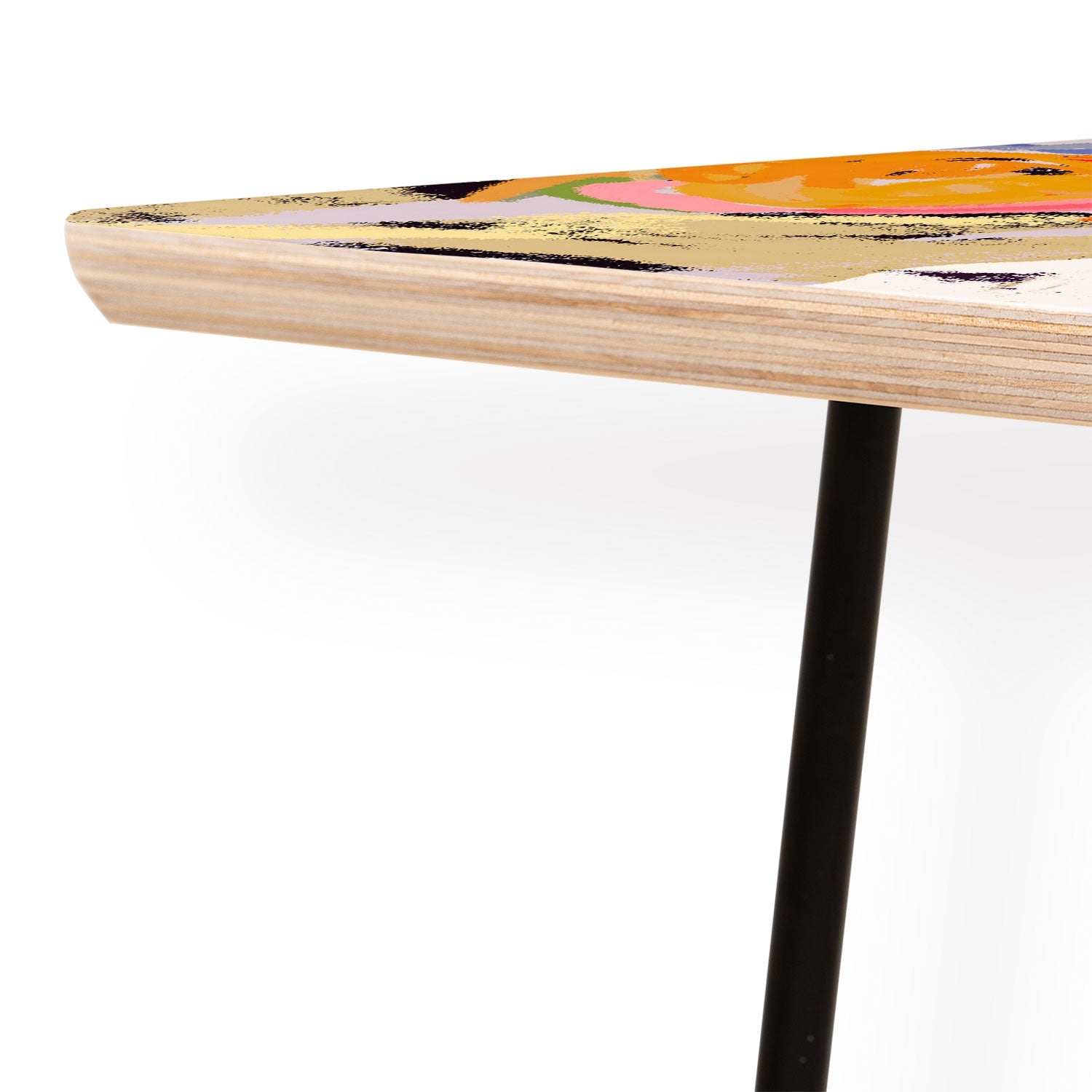 83 Oranges Blooms in The Butter Forest Coffee Table