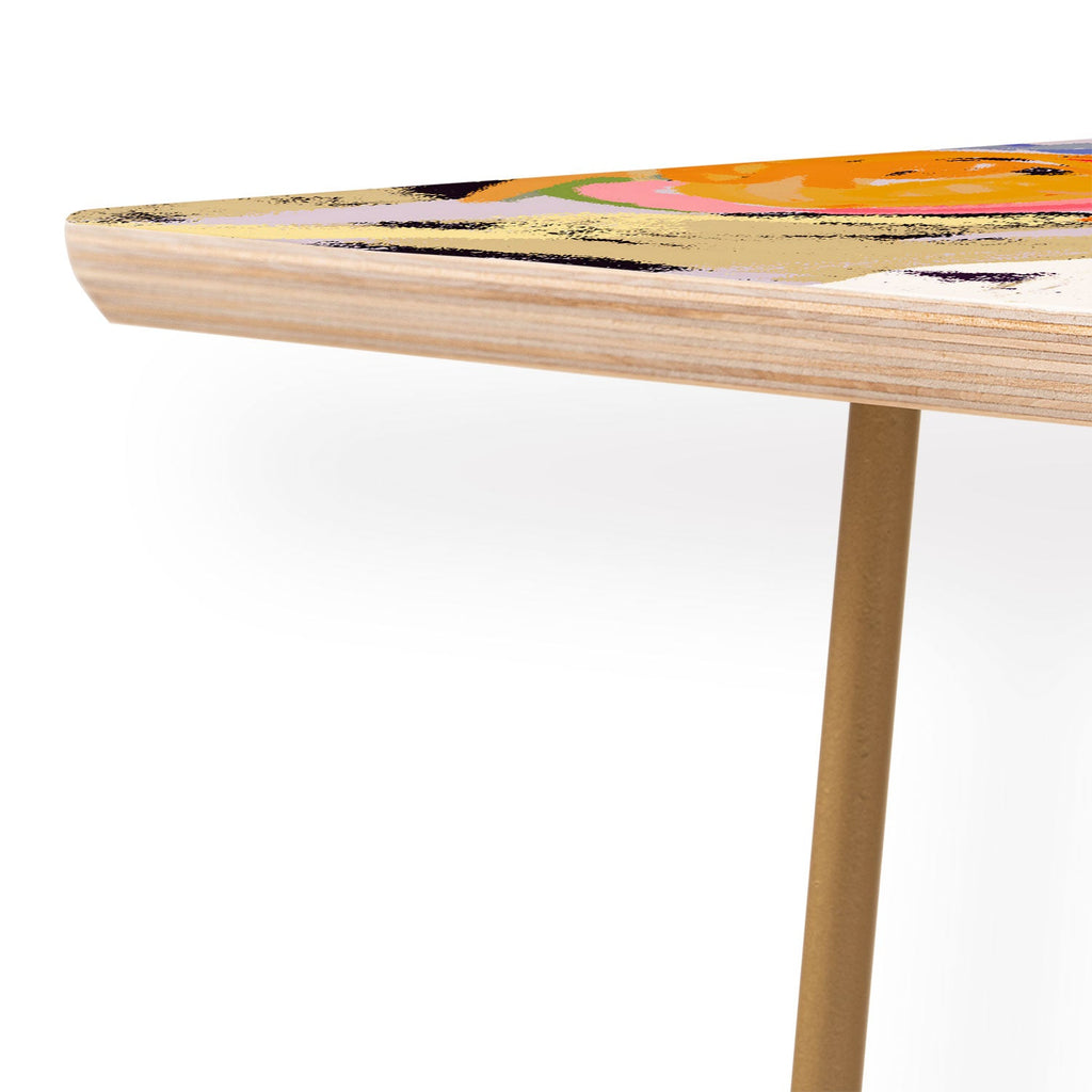 83 Oranges Blooms in The Butter Forest Coffee Table