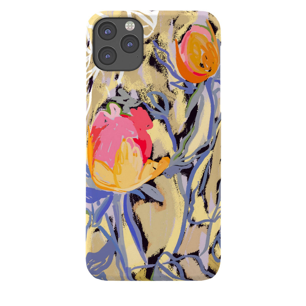 83 Oranges Blooms in The Butter Forest Phone Case