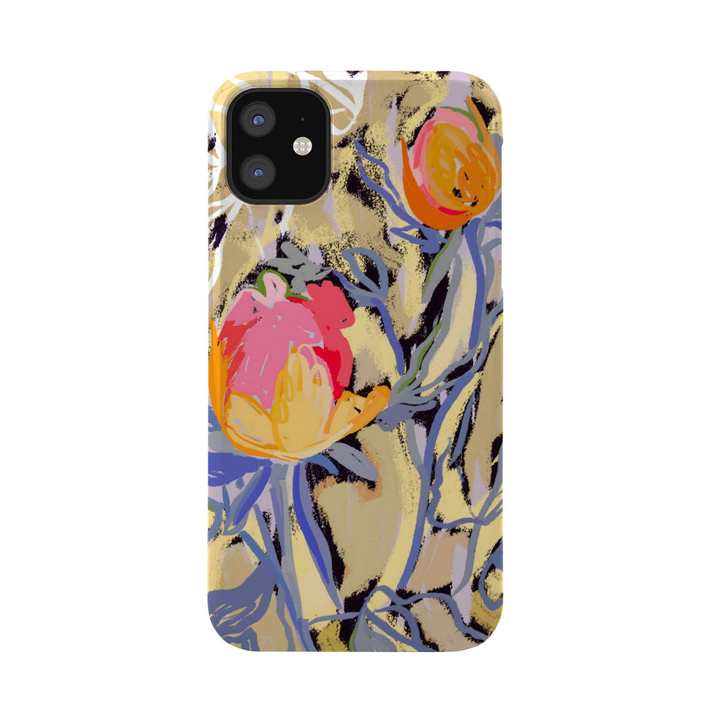 83 Oranges Blooms in The Butter Forest Phone Case