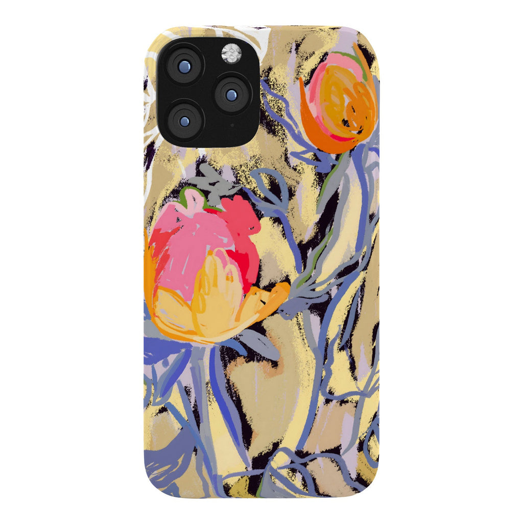 83 Oranges Blooms in The Butter Forest Phone Case