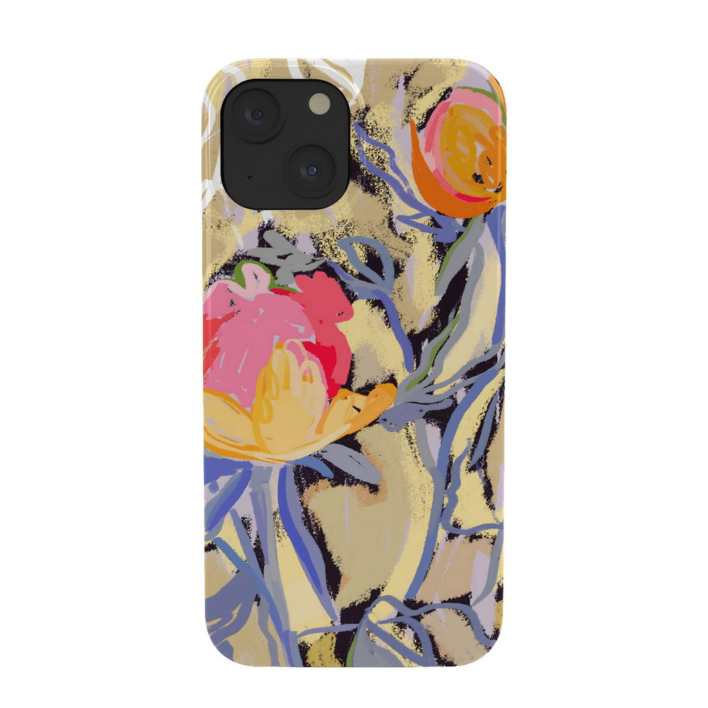 83 Oranges Blooms in The Butter Forest Phone Case