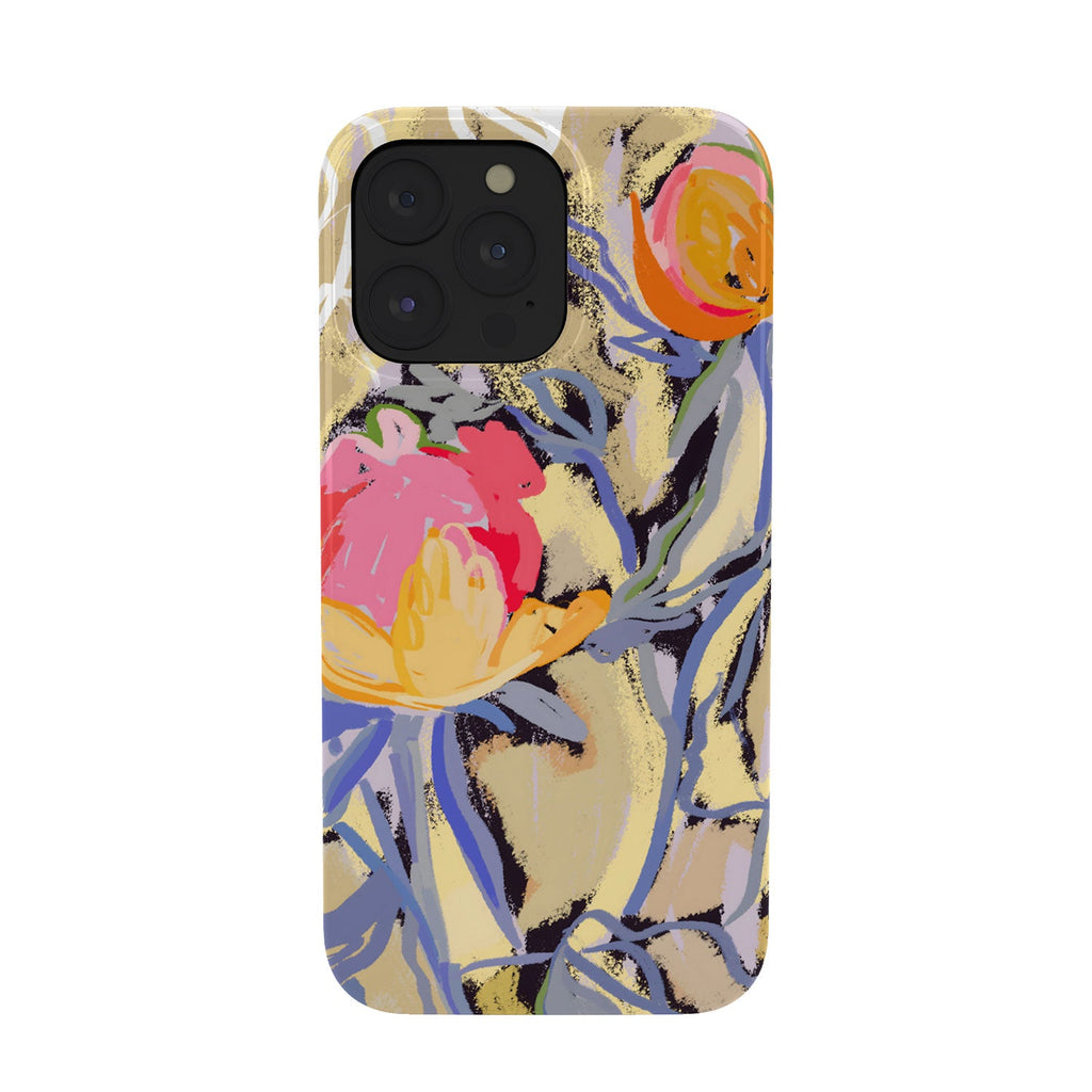 83 Oranges Blooms in The Butter Forest Phone Case