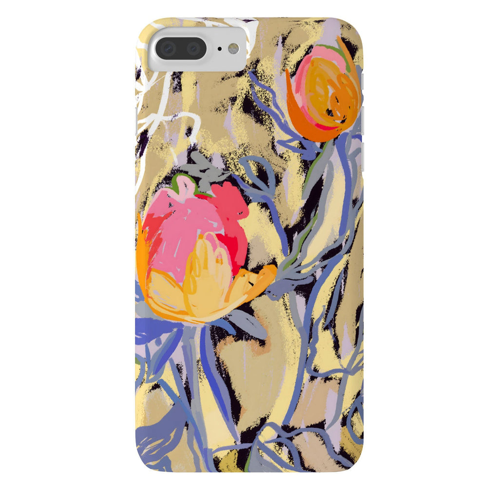 83 Oranges Blooms in The Butter Forest Phone Case