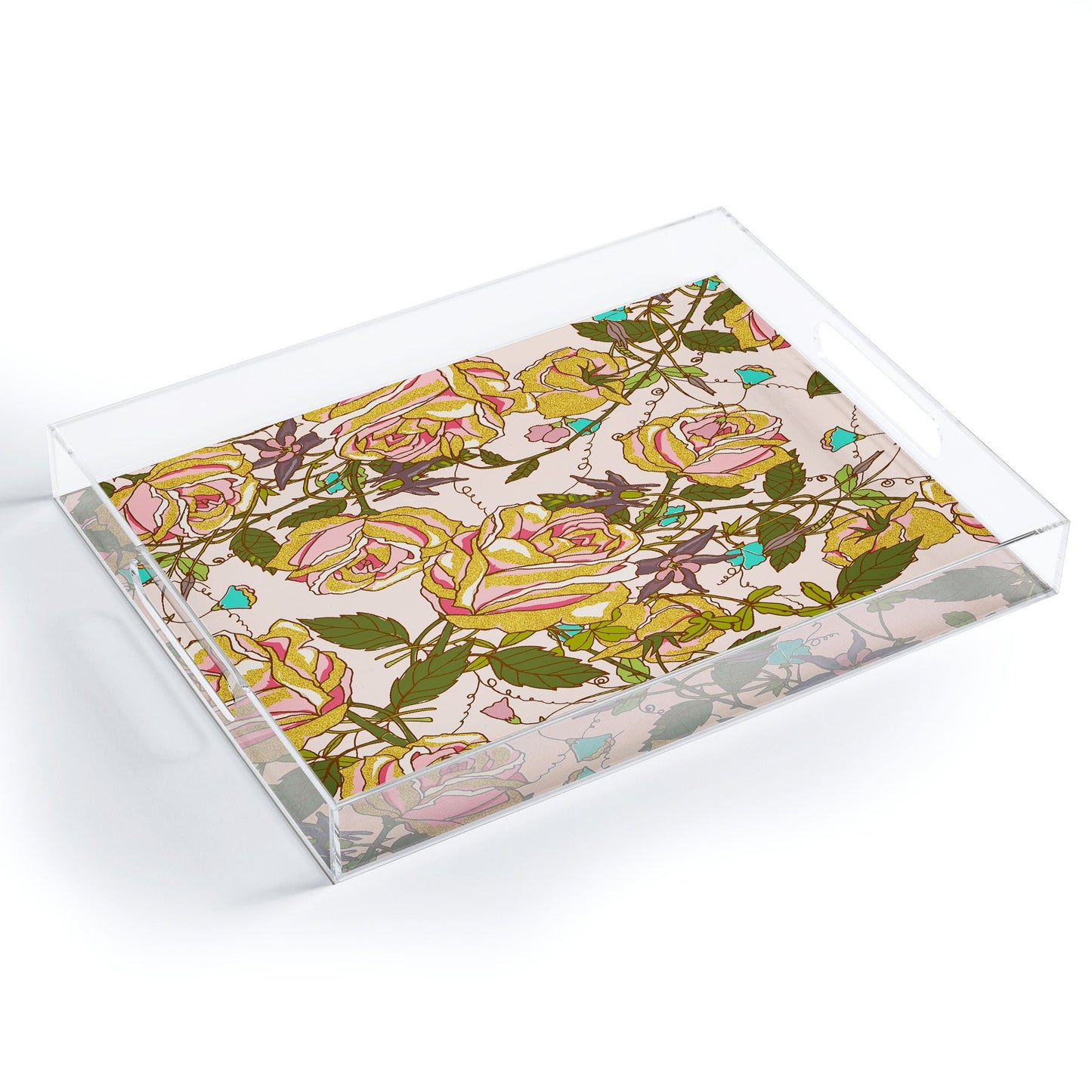 83 Oranges Golden Beauty Acrylic Tray