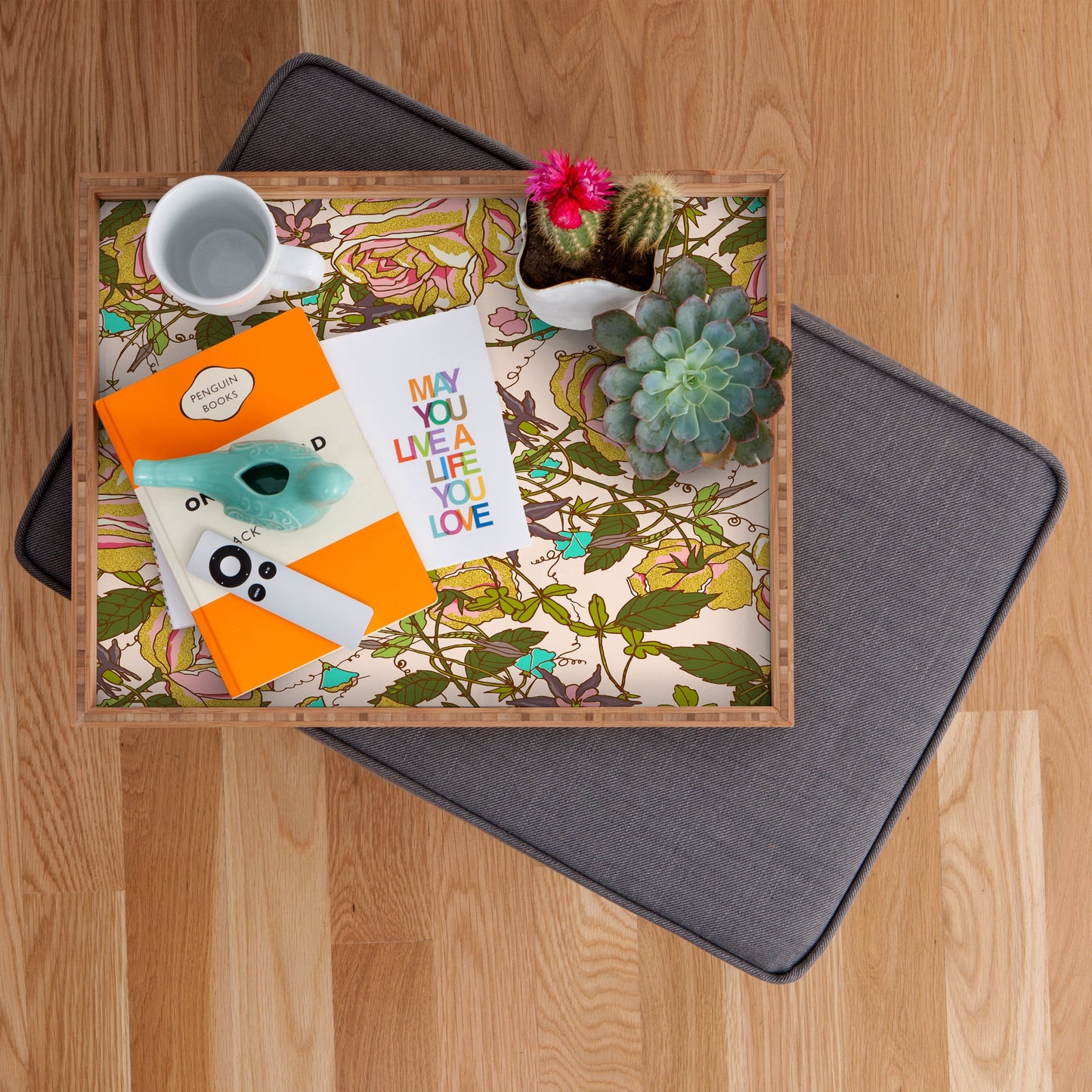 83 Oranges Golden Beauty Rectangular Tray