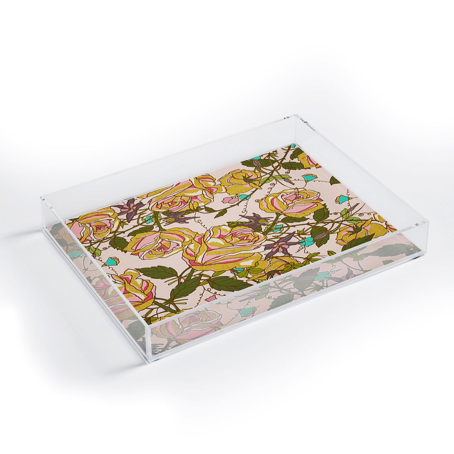 83 Oranges Golden Beauty Acrylic Tray