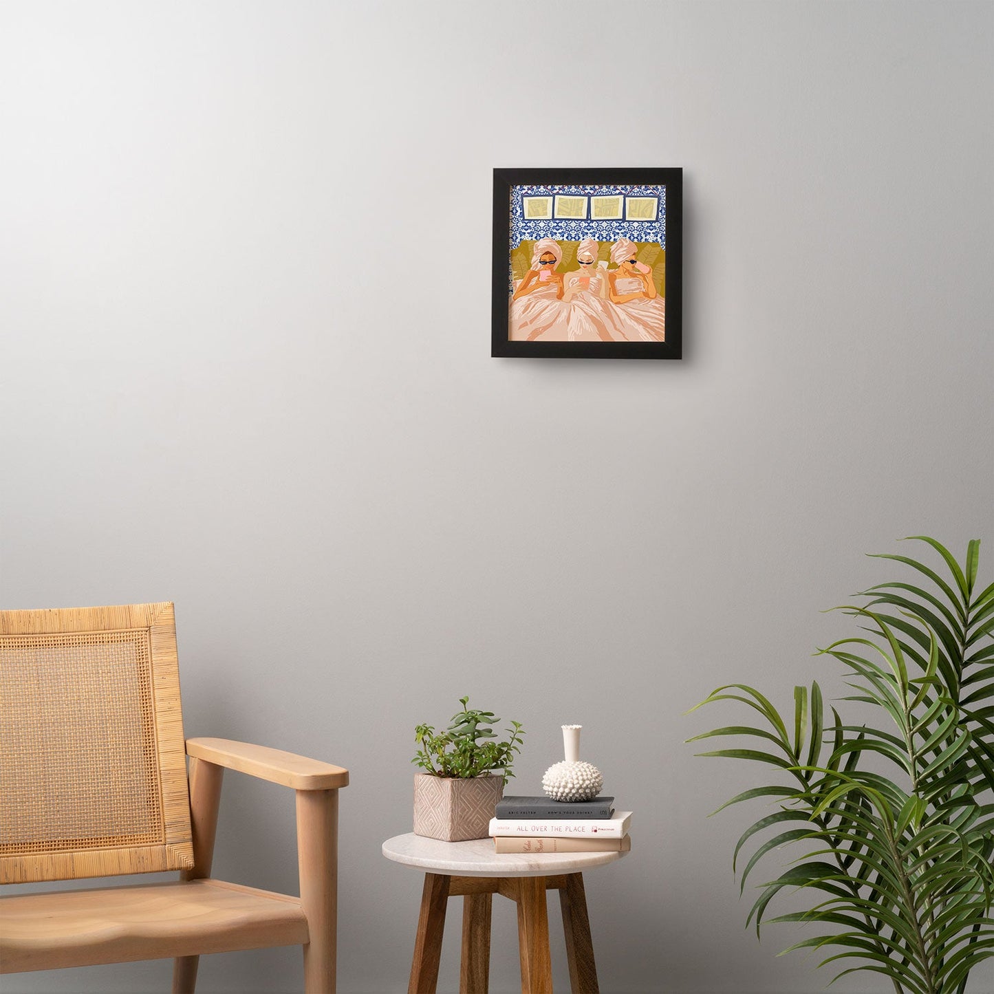83 Oranges Ladies Only Club Framed Wall Art