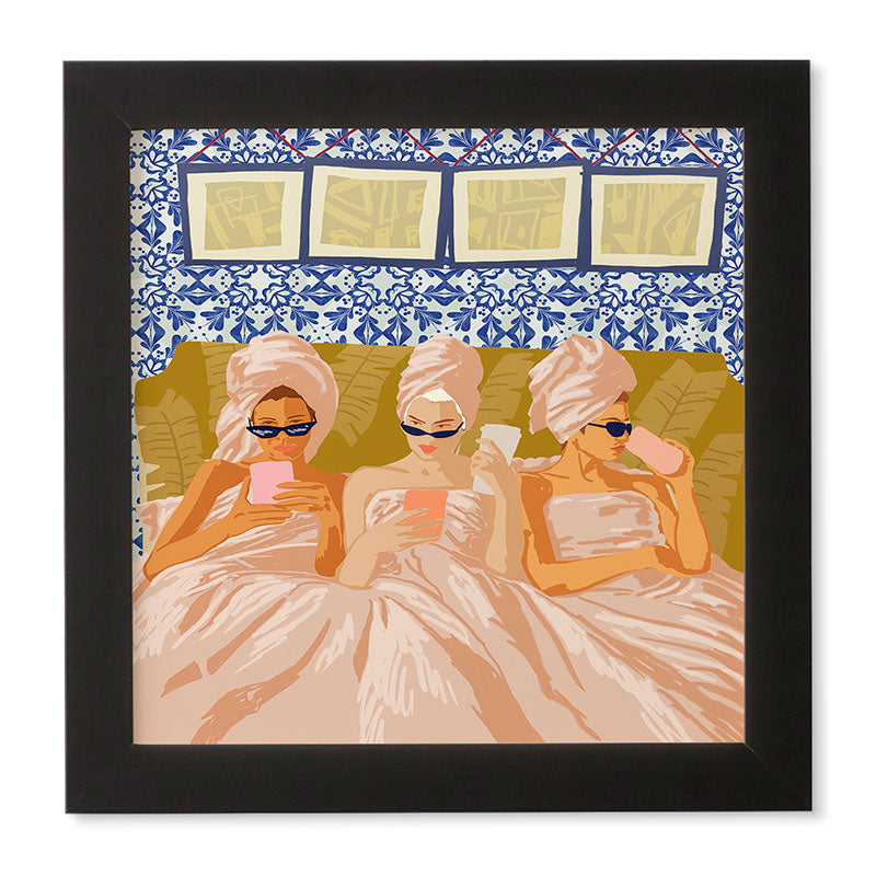 83 Oranges Ladies Only Club Framed Wall Art