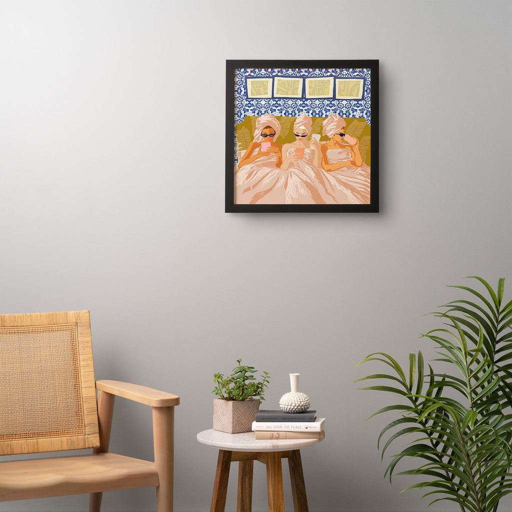 83 Oranges Ladies Only Club Framed Wall Art