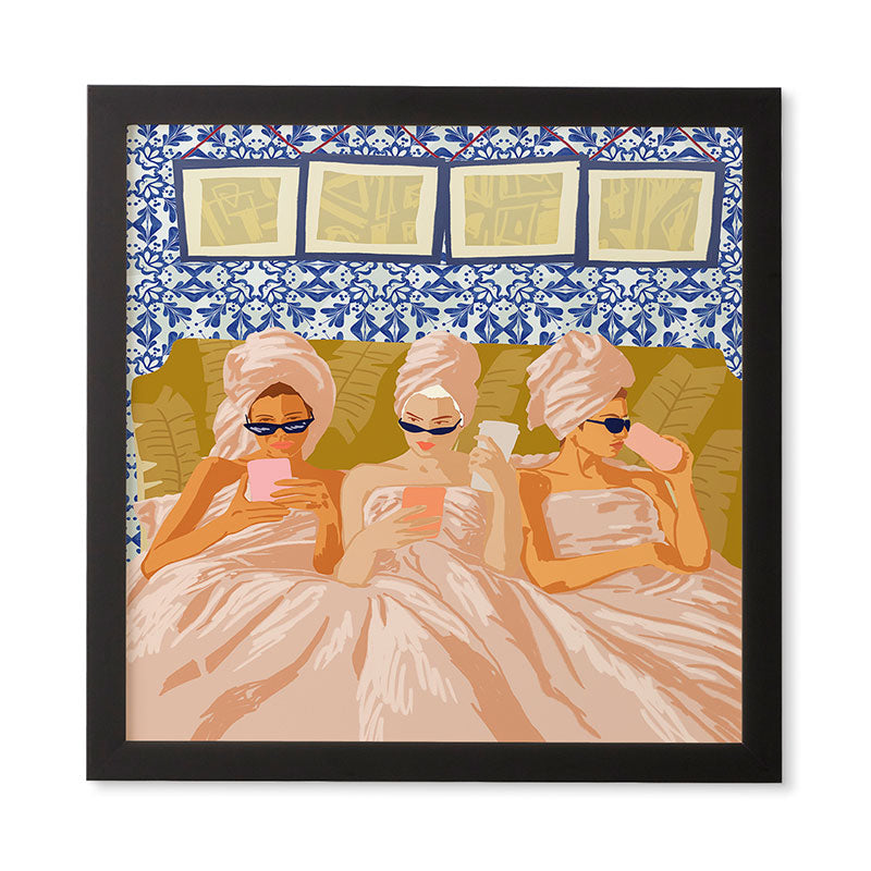 83 Oranges Ladies Only Club Framed Wall Art
