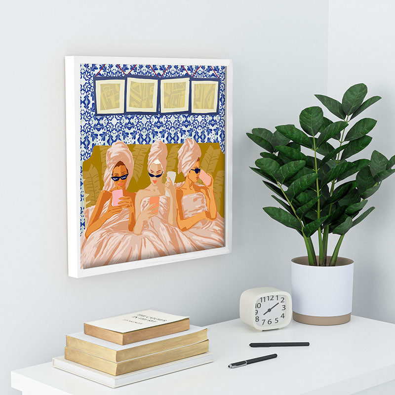 83 Oranges Ladies Only Club Recessed Framing Square