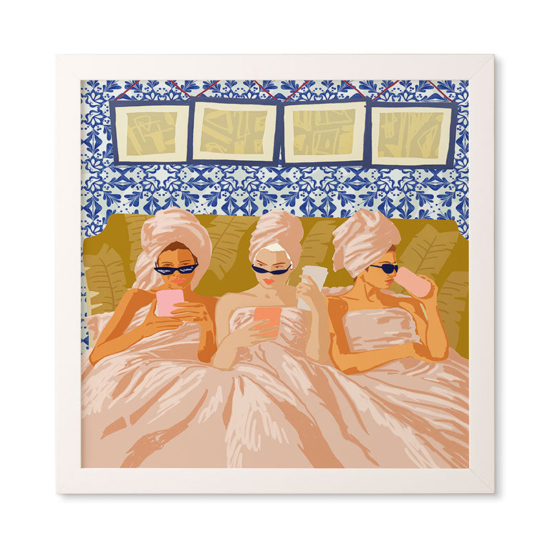 83 Oranges Ladies Only Club Framed Wall Art
