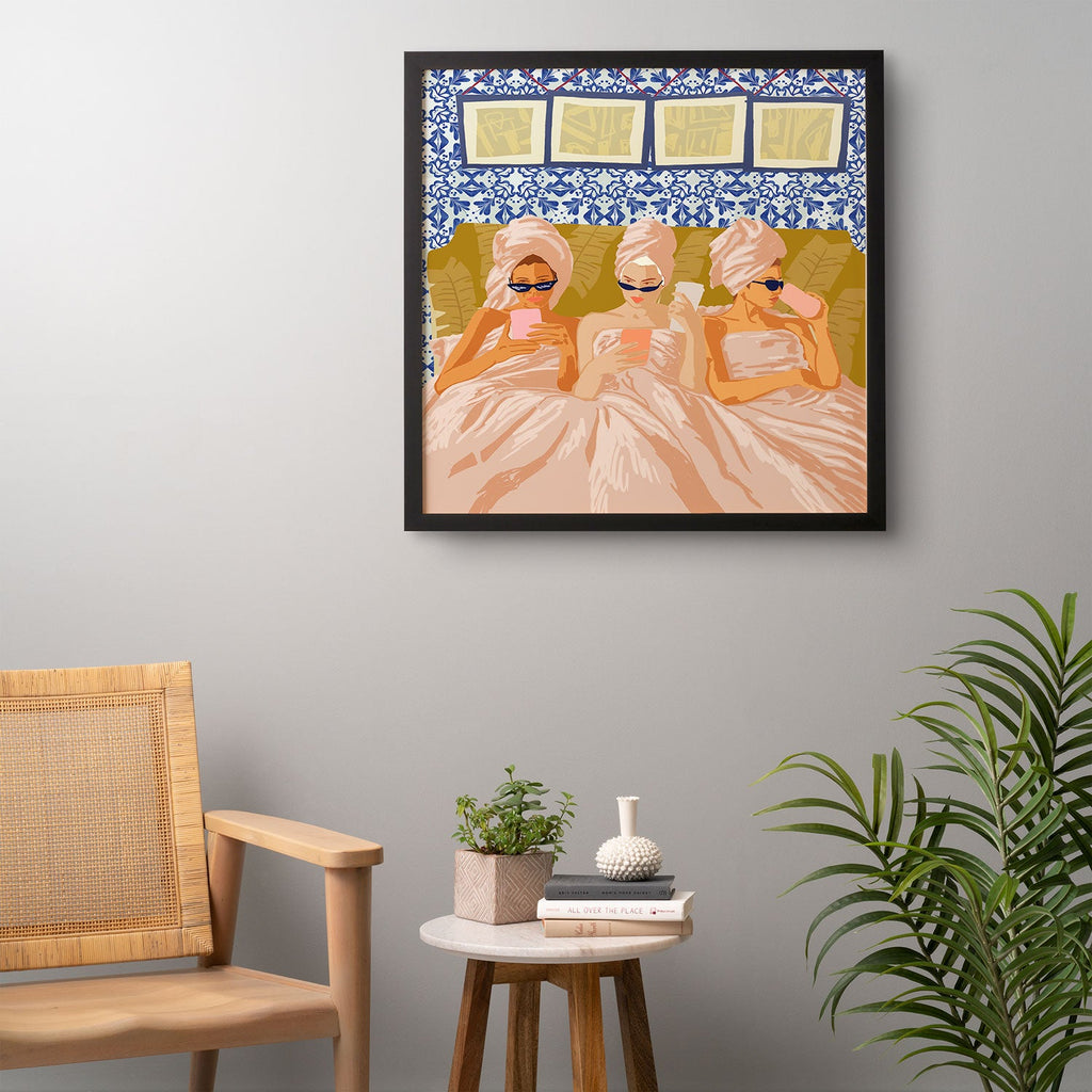 83 Oranges Ladies Only Club Framed Wall Art