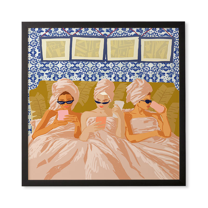 83 Oranges Ladies Only Club Framed Wall Art
