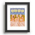 83 Oranges Ladies Only Club Recessed Framing Rectangle
