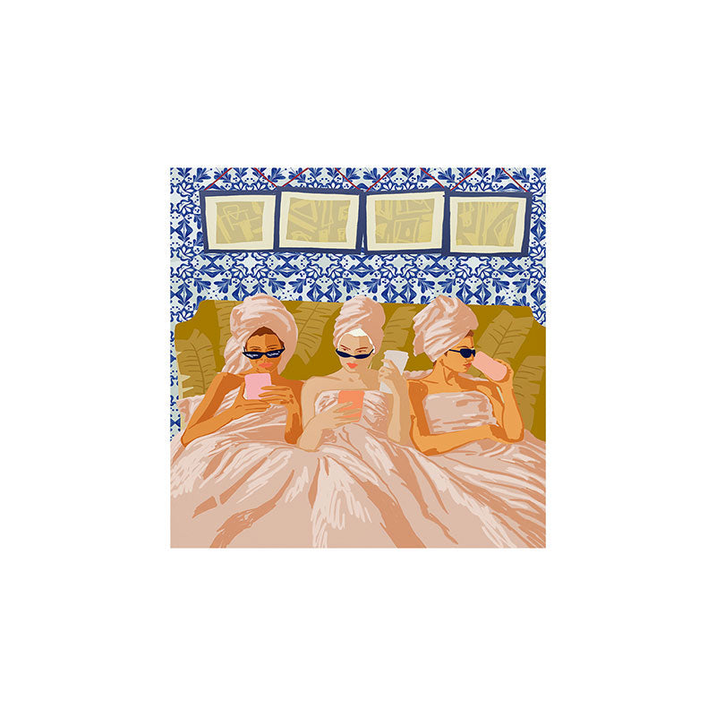 83 Oranges Ladies Only Club Art Print