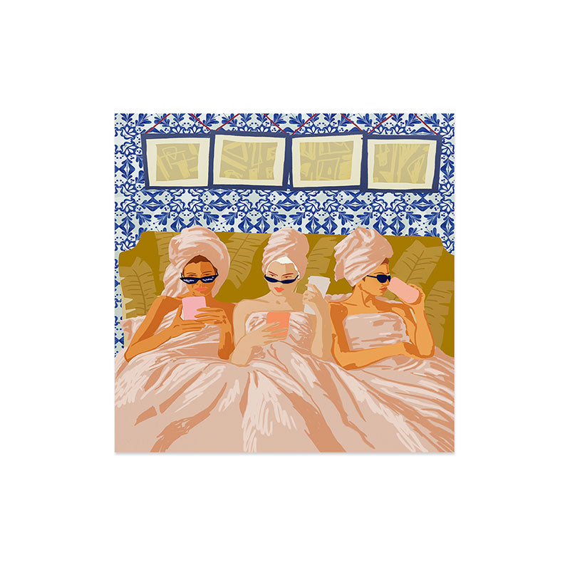 83 Oranges Ladies Only Club Art Print