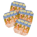 83 Oranges Ladies Only Club Coaster Set