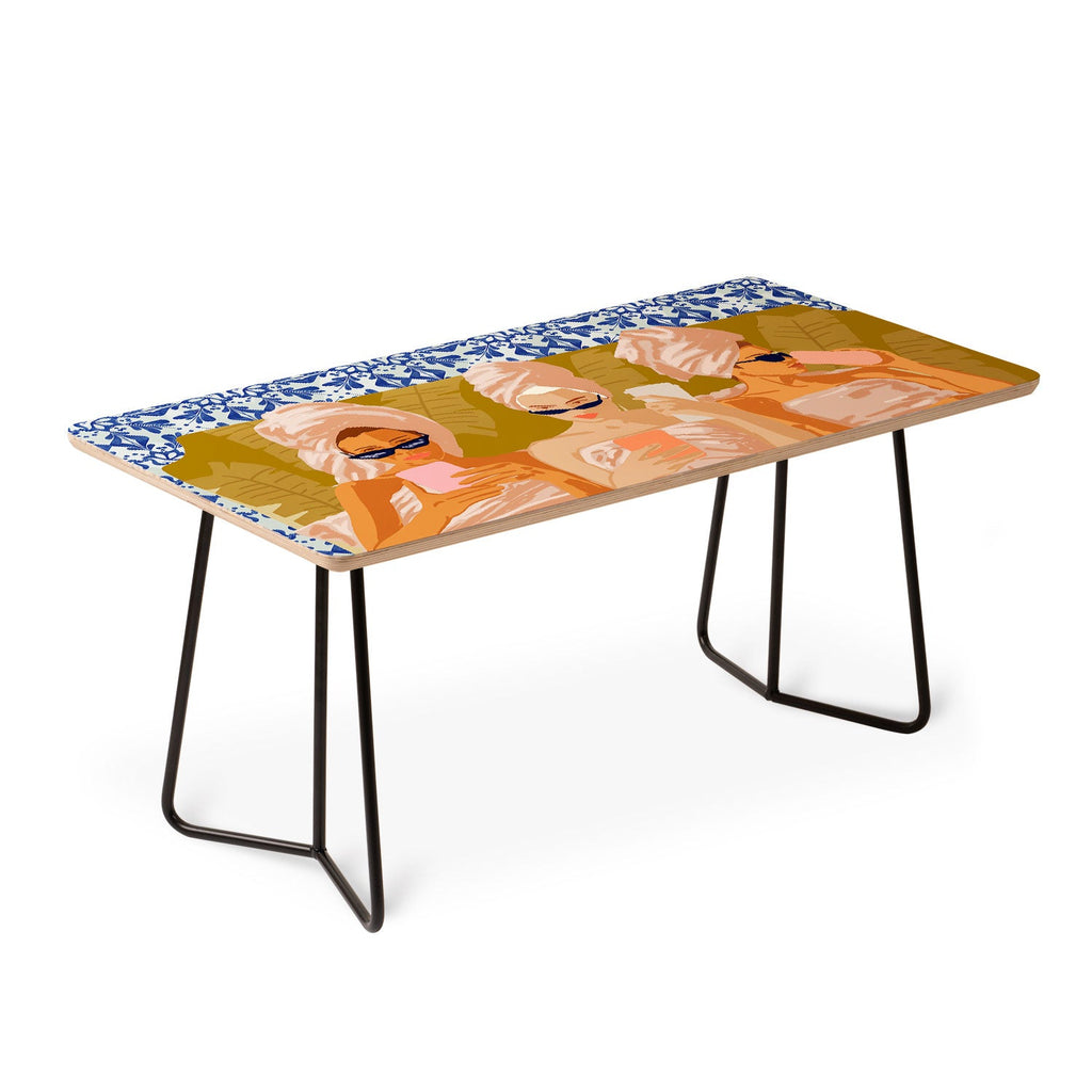 83 Oranges Ladies Only Club Coffee Table