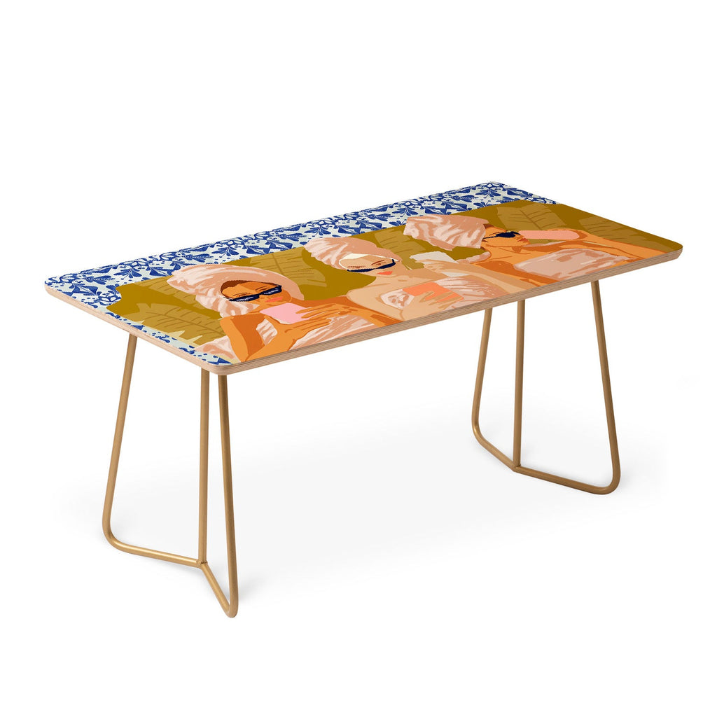 83 Oranges Ladies Only Club Coffee Table