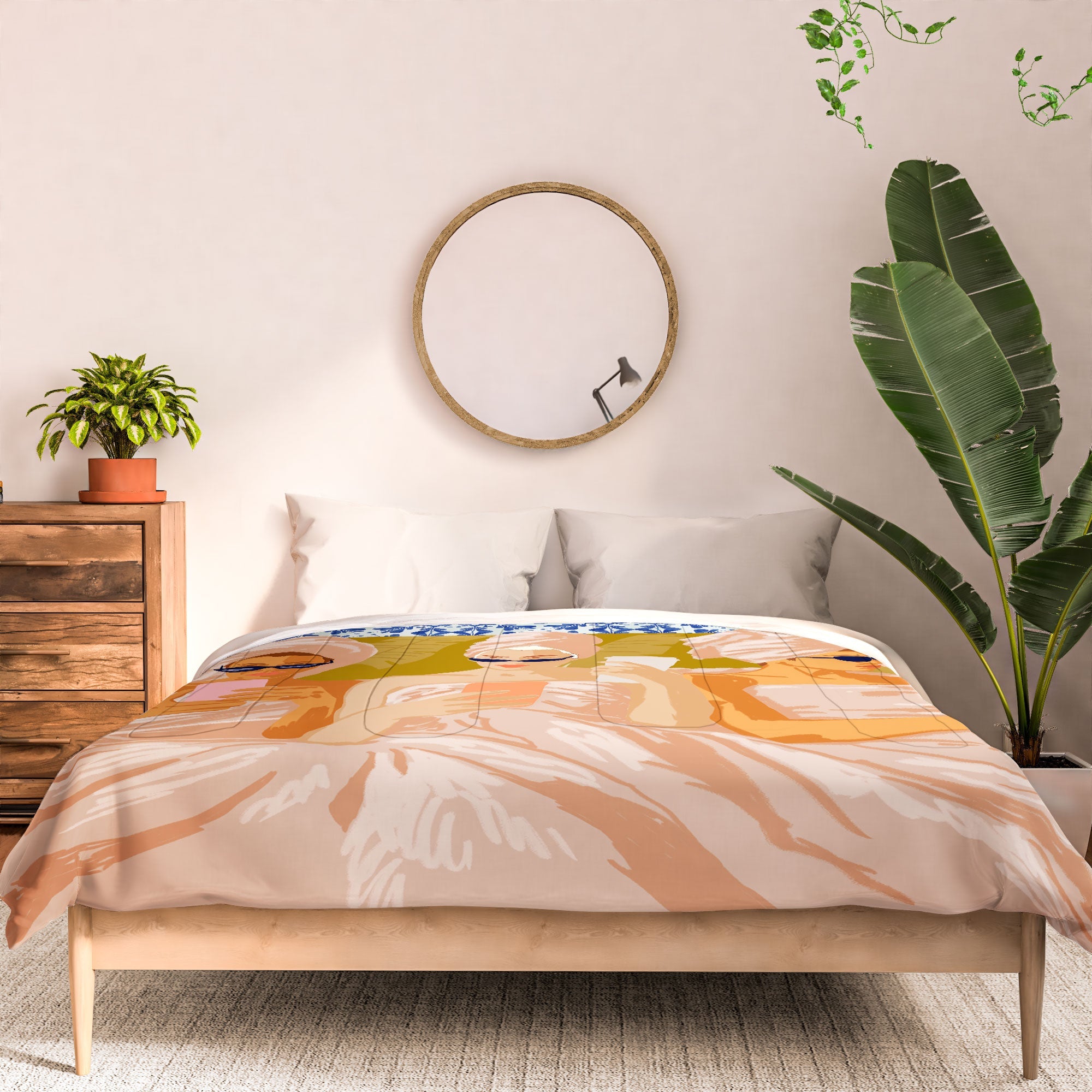 83 Oranges Ladies Only Club Comforter